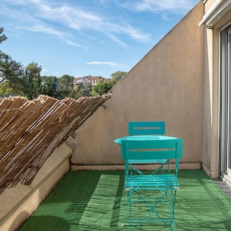 Studio Terrasse Montpellier - Parking Prive - Proche Ligne 1 Eksteriør bilde